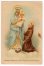 画像1: 【ハガキサイズカード】【聖母子とパドヴァの聖アントニオ】イタリア・アンティーク＆ヴィンテージホーリーカード (1)