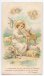 画像1: 【羊飼いの幼子イエス】【1901年】イタリア・アンティーク＆ヴィンテージホーリーカード (1)