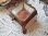 画像3: 【5面ベベルガラスオルモル装飾枠シルククッション敷ボックス（小）】フランス・アンティーク＆ヴィンテージボックス (3)