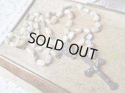 画像14: 【ノートルダム頭文字蓋】【フルールドリス文様ケース】【ロザリオとセット】フランス・アンティーク＆ヴィンテージ聖品