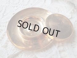 画像4: 【ご聖体入れ】【真鍮製受け皿付茨とクロスとＩＨＳ手彫り】イタリア・アンティーク＆ヴィンテージ聖品