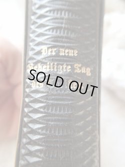 画像11: 【黒ベークライト十字架装飾】【黒蛇腹風革背表紙】【レオ13世時代】ドイツ・アンティーク＆ヴィンテージ聖品