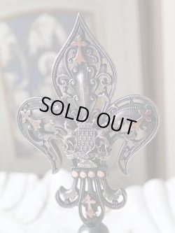 画像5: 【透かし細工ブルターニュ紋章と（国）旗十字架】【フルールドリス型封蝋用シーリングスタンプ】フランス・アンティーク＆ヴィンテージ聖品