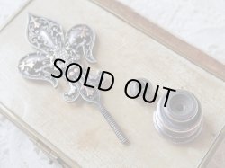 画像15: 【透かし細工ブルターニュ紋章と（国）旗十字架】【フルールドリス型封蝋用シーリングスタンプ】フランス・アンティーク＆ヴィンテージ聖品