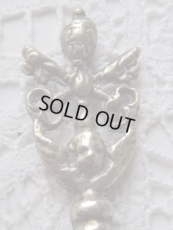 画像5: 【ローマ教皇紋章と天使】【透かし模様入りペーパーナイフ】イタリア・アンティーク＆ヴィンテージ聖品