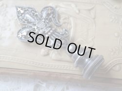 画像11: 【透かし細工ブルターニュ紋章と（国）旗十字架】【フルールドリス型封蝋用シーリングスタンプ】フランス・アンティーク＆ヴィンテージ聖品