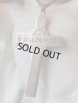 画像3: 【クロス型エナメルメダイ】【中央聖母横顔ミニアチュール】フランス・アンティーク＆ヴィンテージメダイ