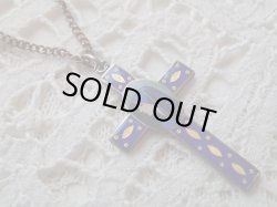 画像4: 【クロス型エナメルメダイ】【中央聖母横顔ミニアチュール】フランス・アンティーク＆ヴィンテージメダイ