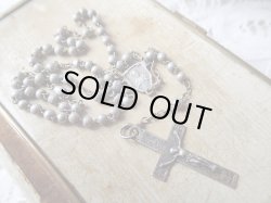 画像14: 【隠し扉聖像付ケース亀甲柄】【シオンの聖母】【ロザリオとセット】フランス・アンティーク＆ヴィンテージ聖品