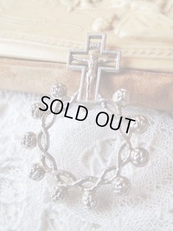 画像2: 【指ロザリオ】【透かし茨冠】イタリア・アンティーク＆ヴィンテージロザリオ