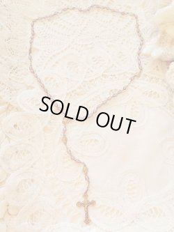 画像8: 【アメシストカラークリアカットガラス珠】【ルルドの聖母メダイ】フランス・アンティーク＆ヴィンテージロザリオ