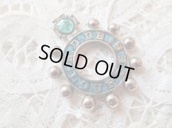 画像3: 【指ロザリオ】【ブルーエナメル】【ルルドの聖母アヴェマリア】フランス・アンティーク＆ヴィンテージロザリオ