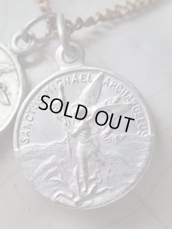 画像4: 【大天使ミカエル/空軍パラシュート部隊】【大天使ミカエル/守護の天使】【メダイセット】フランス・アンティーク＆ヴィンテージメダイ