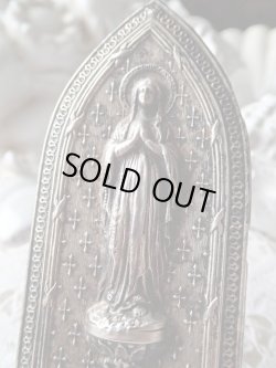 画像4: 【シルバーレリーフルルドの聖母】【携帯用小祭壇】フランス・アンティーク＆ヴィンテージ聖品