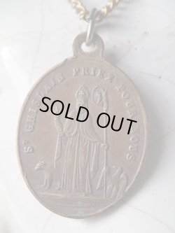 画像3: 【神の全能の目】【聖ギスラン】ベルギー・アンティーク＆ヴィンテージメダイ