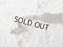 画像15: 【携帯用芯ホルダー】【透かし細工2重構造フルールドリス文様】フランス・アンティーク＆ヴィンテージ品