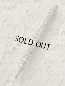 画像3: 【携帯用芯ホルダー】【透かし細工2重構造フルールドリス文様】フランス・アンティーク＆ヴィンテージ品