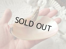 画像11: 【ルルドの聖母巡礼者用白蝶貝製聖水汲み器】【落下防止クリップチェーン付】フランス・アンティーク＆ヴィンテージ聖品