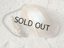 画像5: 【ルルドの聖母巡礼者用白蝶貝製聖水汲み器】【落下防止クリップチェーン付】フランス・アンティーク＆ヴィンテージ聖品