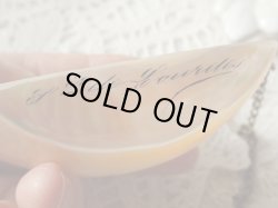 画像4: 【ルルドの聖母巡礼者用白蝶貝製聖水汲み器】【落下防止クリップチェーン付】フランス・アンティーク＆ヴィンテージ聖品