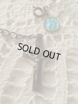 画像5: 【ヴィンテージ珠とアンティーククロス使用ロザリオブレスレット】フランス・イタリア・アンティーク＆ヴィンテージロザリオ