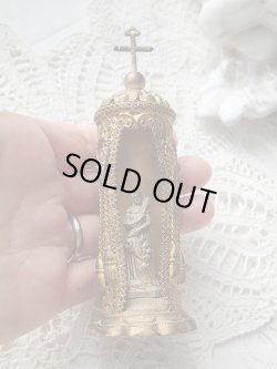 画像16: 【透かし装飾ドーム型小祭壇】【聖テクラ】フランス・アンティーク＆ヴィンテージ聖品