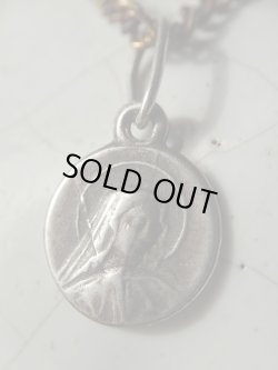 画像2: 【シルバー800製極小メダイ】【悲しみの聖母】イタリア・アンティーク＆ヴィンテージメダイ