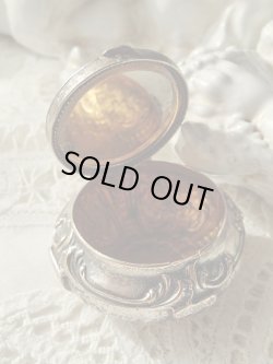 画像12: 【ミラー付きロカイユ装飾ピルケース】フランス・アンティーク＆ヴィンテージ品