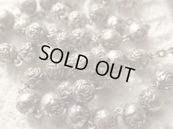 画像9: 【薔薇形状珠】【総シルバー製】イタリア・アンティーク＆ヴィンテージロザリオ