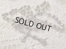 画像3: 【薔薇形状珠】【総シルバー製】イタリア・アンティーク＆ヴィンテージロザリオ