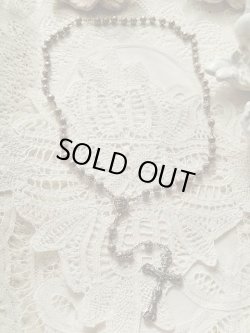 画像10: 【薔薇形状珠】【総シルバー製】イタリア・アンティーク＆ヴィンテージロザリオ