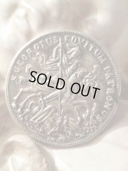 画像2: 【シルバー製ゲオルクスターラー】【聖ジョルジョ（ゲオルギウス）】ドイツ・アンティーク＆ヴィンテージメダイ