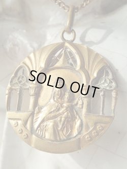 画像2: 【教会ファサード風透かしデザイン】【聖母子】スペイン・アンティーク＆ヴィンテージメダイ