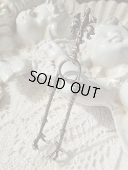 画像3: 【フィレンツェ百合紋と鳥の脚】【シルバー800製シュガートング】イタリア・アンティーク＆ヴィンテージ聖品