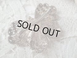 画像4: 【総フィリグリー細工蝶型ブローチ】イタリア・アンティーク＆ヴィンテージ聖品