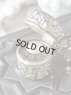 画像3: 【バチカン付き透かしボックス】【スターリングシルバー】イギリス・アンティーク＆ヴィンテージ聖品