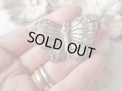 画像6: 【総フィリグリー細工蝶型ブローチ】イタリア・アンティーク＆ヴィンテージ聖品