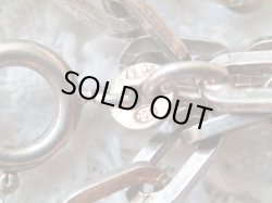 画像9: 【ヴィンテージシルバー800ロングチェーンネックレス】【荒角アズキ70.7cm】イタリア・アンティーク＆ヴィンテージ品