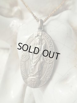 画像2: 【聖セシリア】【メダイとご絵セット】フランス・アンティーク＆ヴィンテージメダイ