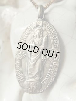 画像3: 【聖セシリア】【メダイとご絵セット】フランス・アンティーク＆ヴィンテージメダイ