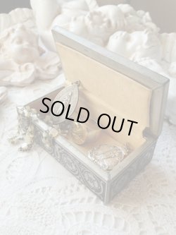 画像10: 【アールヌーヴォー植物文様装飾ルルドの聖母】【メタルジュエリーボックス】フランス・アンティーク＆ヴィンテージ聖品