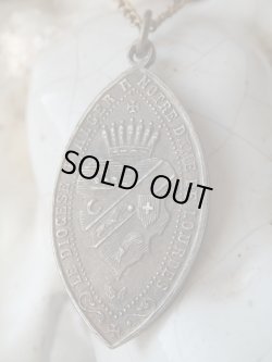 画像4: 【アルジェ（アルジェリア）ルルドの聖母司教区】【アルジェ紋章】【PENIN作】フランス・アンティーク＆ヴィンテージメダイ