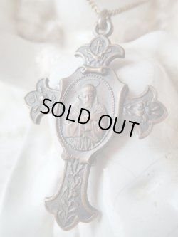 画像3: 【アッシジの聖フランシスコ】【クロス盾型】【フランシスコ会第三会（在俗会）】イタリア・アンティーク＆ヴィンテージメダイ