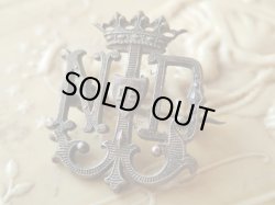 画像2: 【聖母モノグラムND透かし装飾ブローチ】フランス・アンティーク＆ヴィンテージ聖品