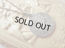 画像5: 【音楽の守護聖セシリア】【竪琴を奏でる姿】フランス・アンティーク＆ヴィンテージメダイ