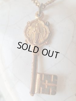 画像3: 【天国の鍵】【無原罪の聖母奇跡のメダイ】イタリア・アンティーク＆ヴィンテージメダイ