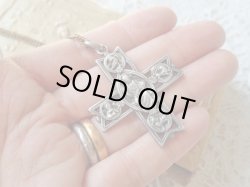 画像9: 【イエスと4福音記者シンボル】【透かしワーククロス型メダイ】フランス・アンティーク＆ヴィンテージメダイ