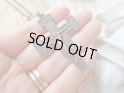 画像9: 【ロシア十字イコンスタイル】【イエスキリスト磔刑クロス型メダイ】【聖母と使徒ヨハネ】イタリア・アンティーク＆ヴィンテージメダイ