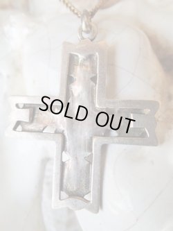 画像4: 【イエスと4福音記者シンボル】【透かしワーククロス型メダイ】フランス・アンティーク＆ヴィンテージメダイ