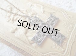 画像5: 【イエスと4福音記者シンボル】【透かしワーククロス型メダイ】フランス・アンティーク＆ヴィンテージメダイ